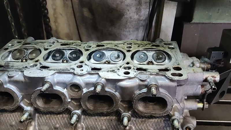 cylinder head skimming