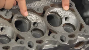 overheated cylinder head