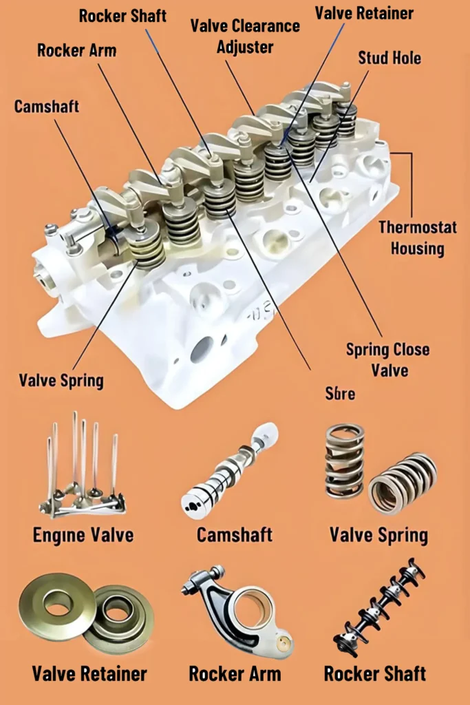 cylinder head parts